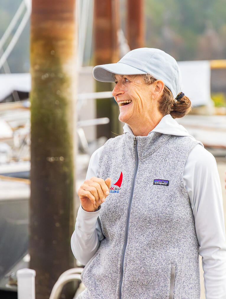 Annalise Van Ham Annalise is our Onshore Coordinator & a Co-owner at Wild About Sailing.